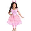 amscan Costume da fata Peppa Pig, per bambine, con licenza ufficiale, 9905932, 4-6 anni