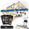 BIORYC® Tappeto da Allenamento Calcio Antiscivolo (60x90cm) con App di Video Interessanti. Tappetino in Diatomea Premium. Migliora Controllo e Dribbling a Casa Calcio Bambini (MAD)