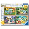 Ravensburger - Puzzle Bambini 5 Anni 4x100 Pezzi, Pokémon - Puzzle 5 Anni, Collezione Pokémon, Include 4 Puzzle 100 Pezzi, Giochi Educativi, Idee Regalo