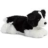 Aurora, 31566, Flopsies Border Collie, 30cm, soft toy, black/white