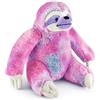 Mousehouse Gifts - adorabile bradipo di peluche - rosa e viola - 25 cm