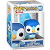 Funko POP! Games: Pokemon - Piplup - Figura in Vinile da Collezione - Idea Regalo - Merchandising Ufficiale - Giocattoli per Bambini e Adulti - Video Games Fans - Figura per i Collezionisti