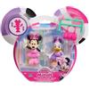 Just Play Disney Junior Minnie Mouse - Set di 2 personaggi mobili da collezione con borsa e asta, Minnie Mouse e Daisy Duck Ballerina, 5 cm, dai 3 anni in su