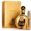 RESAES Resistant and aesthetic Profumo Fakhar Extrait Gold Unisex 100 ml, Profumo Arabo Unisex a Lunga Durata, Eau da Parfum Importato da Dubai, Fragranza Legnosa e Orientale Include Atomizzatore Ricaricabile 5 ml (Extrait Gold)