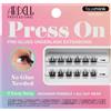 Ardell Press On Lashes Fauxmink Natural - Extension per ciglia, pre-incollate, ciuffi di ciglia, senza colla, 12 ct