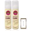 LuxPaks Shaving Set: E.O.S. Vanilla Bliss Shave Cream 2-Pack + LUXPAKS Wipe