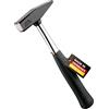 PICARD martello da carpentiere n. 301, 300 g | Martello carpentiere con testa in acciaio speciale e forma tedesca | Hammer professionale con manico in acciaio C45 e impugnatura tradizionale