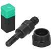 ciciglow Testa per Rivettatrice Manuale, Resistente Testa per Pistola per Rivetti M6 6 Mm con Vernice Anticorrosione per la Sostituzione
