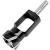 luolety Fresa per tasselli, trapano a tenone, con punta a tenone, per la lavorazione del legno, per la lavorazione del legno, con gambo da 13 mm, per la realizzazione di mobili (30 mm)