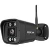 Foscam Telecamera WiFi esterna con faretti e sirena - V8P Nero