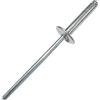 AERZETIX - Set di 100 rivetti ciechi Ø3.2x16mm con testa larga 10mm - DIN 7337 C - rivetto pop a rottura stelo - in alluminio/acciaio - C48264