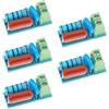 TopHomer RC Snubber/modulo di circuito di assorbimento 5Pcs Circuito elettromagnetico anti-interferenza sensore per la protezione dei contatti relè tiristori