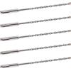 Rennie Tool Company Confezione da 5 punte lunghe per trapano SDS + Plus, 6 mm x 210 mm, punta in carburo di tungsteno, per mattoni in calcestruzzo