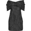 VERO MODA Vmsulle Bow Pa Wvn Ga Prm-Pantaloncini Mini Abito, Nero, S Donna