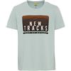 camel active T-Shirt a Maniche Corte con Stampa Motivo in Cotone Biologico, Verde Chiaro, M Uomo