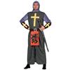 Ciao Crociato Templare Costume Adulto (Taglia Unica), Uomo
