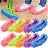 MINGZE 10 pezzi (5 paia) Scopa Pattini di Mop Dop Pantofole Coprire, Pulitore di polvere Riutilizzabile Microfiber Calzini di piede Pavimento Polvere di sporcizia Pulitore per la casa Pavimento, Bagno