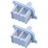 Drhomeam Set di filtri di ingresso per serbatoio dell'acqua pulita di ricambio per Roborock per Qrevo Edge per Q Revo Series per Qrevo Curv Robot Vacuum Base Station