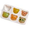 Gestionale Smarty Stampo in Silicone per Tortiera a Forma di Orso, 6 in 1 Stampo per Cioccolato a Forma di Carina Animali,Stampo per Cubetti di Ghiaccio, Antiaderenti Muffa Sapone Handmade Stampi per Biscotti