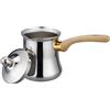 SANQIAHOME Set di Caffettiere Turche di Qualità,720ml (24oz), Macchina per Caffè, Caffettiera Chai, Araba, Briki Caffè Greco, Scaldacaffè e Pentola per Sciogliere il Burro, Caffettiera Cezve