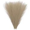 PATIKIL 21.7in Decorazioni Pampas, 50pcs Pampas Artificiali All'ingrosso Morbide Erba Finta Piccola Essiccata Per Decorazioni Casa Boho Vaso Matrimonio Parete Pavimento, Marrone