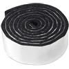 Adsamm® / rotolo di feltro autoadesivo/Nero / 24x1000 mm/Nastro/feltro adesivo da 3.5 mm di spessore in nastro/pad protettivo per arredi
