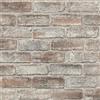 Rasch Tapeten 869002 - Carta da parati in tessuto non tessuto con effetto mattoni in grigio e marrone della collezione Symphony, 10,05 m x 0,53 m (lunghezza x larghezza)