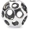 Trollbeads Woman POZZANGHERA Perline in argento TAGBE-10206, misura unica, Gomma Argento, Nessuna pietra preziosa