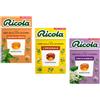 Ricola | Caramelle Arancia Menta | Caramelle Erbe Balsamiche | Caramelle Fiori di Sambuco | Tris Caramelle alle Erbe Senza Zucchero
