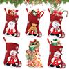 Yegookay 23cm Calzetti Natalizi 4 Pezzi Camino Calza Befana One Piece Calze Befana Vuote Grandi Calza Della Vuota Grande Epifania Vuota Grande Epifania Personalizzate Natalizie da Appendere Set Babbo Natale