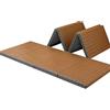 Batel Huh Tappetino Tatami Tradizionale Giapponese Pieghevole in Fibra di Cocco, Futon Giapponese Portatile e Antiscivolo per Dormire, Meditazione, Yoga Zen, 80x200x3.5cm