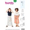 burdastyle Burda 9302 - Cartamodello da cucire fai da te, per bambine e ragazze, livello 2