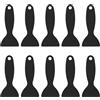 Wanmu 10 spatole in plastica, raschietto flessibile in resina, raschietti per vernice, rimozione bolle d'aria, strumento di installazione per rimuovere adesivi per stampa 3D, spackling, rattopping