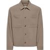 ONLY & SONS Onswill 0292 Loose Overshirt 0292-Maglia Oversize, Falcon, S Uomo