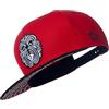 Cadency® Snapback Cappellino Maori Uomo Donna Rosso Unisex Misura Regolabile, Colore: Rosso, Taglia Unica