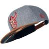 Cadency® Snapback - Berretto Viking, unisex, misura regolabile, grigio., Taglia unica