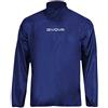 GIVOVA RAIN JACKET COLLO COSTINA BLU
