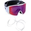 Saucer Inserto Clip-On | Inserto ottico Rx per occhiali Oakley Line Miner L OO7070 - Trasparente, Trasparente, Taglia unica