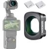 NEEWER Obiettivo macro 2X per Pocket 3, 3 elementi in 3 gruppi, accessori per fotografia macro magnetica, vetro ottico HD multistrato, 2 panni per la pulizia, compatibile con DJI Osmo Pocket 3 Creator