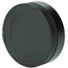 Generico TAPPO COPRILENTE POSTERIORE IN METALLO ALLUMINIO NERO OPACO COMPATIBILE CON LEICA M COMPATIBILE CON Leitz