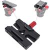 iShoot Morsetto adattatore compatibile con piastra a sgancio rapido Arca-Swiss Fit 200PL 410PL& ARCA Fit Gitzo GH 1780 2780 3780 Manfrotto MH 490 492 494 496 498 054 057 MHXPRO testa a sfera Treppiede