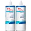 Oftyll Biosalina - Risciacquo ed Idratazione delle Lenti a Contatto. Soluzione Salina con Potassio - Bipack 2 x 500 ml