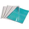 Fellowes Leonardi 53151 Termocopertine Standard, Formato 1.5 mm, Confezione da 100 Pezzi, Bianco