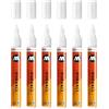 Molotow One4All 227HS - Pennarello acrilico lucido (4,0 mm di spessore, lucido, altamente coprente e permanente, ad asciugatura rapida, ricaricabile, per quasi tutte le superfici, 6 pezzi, colore