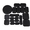 WISEONUS Tattico Airsoft Caschi Protettivo Pads Cuscini Memoria Nero Eva Foam Caschi e Accessori