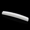 Musiclily 43mm Capotasto in Osso Scanalato Curva per Chitarra Elettrica,43x3,2x5,65mm (2 Pezzi)