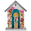 DRW Cappella Vergine del Pilastro Bambini MDF 11x6x15.5cm