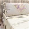 PETTI Artigiani Italiani - Lenzuola in Cotone con Federe in Stampa Digitale, Lenzuolo Singolo, Completo Letto Fantasia 320 Panna, 100% Made in Italy