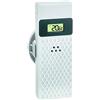 TFA Dostmann 30.3245.02 - Trasmettitore termoigrometro con Display, Utilizzabile Come Ricambio o trasmettitore aggiuntivo, Bianco, Lunghezza 60 x Larghezza 35 x Altezza 155 mm