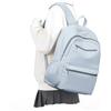 Lendolk Zaino Università Adolescente Ragazza Ragazzo, Zaino Scuola Superiore Impermeabile Nero, Zaini Scuola Media Donna Uomo, Casual Zainetto con scomparto per laptop(Blu)